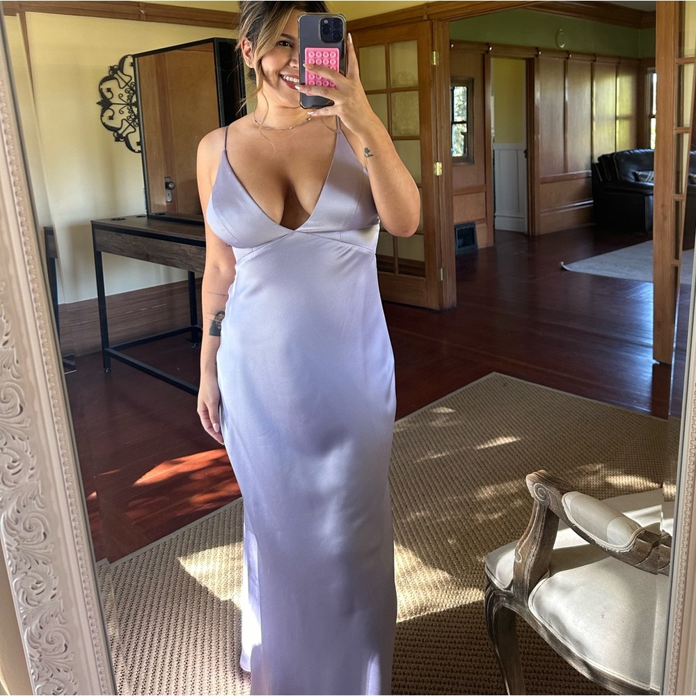 Jenny Yoo Lilac Bridesmaids Dress Worn Once